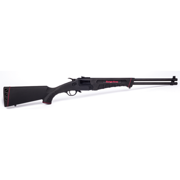 https3A2F2Fmedia.chattanoogashooting.com2Fimages2Fproduct2FBV224342FBV22434 Savage Arms 42 Takedown Compact Rifle/Shotgun 22 LR/.410 ga Single Shot 20″ Barrel Black