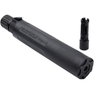 CMMG Defcan 57 Direct Thread Suppressor 5.7x28mm/4.6x30mm 1/2×28 Black