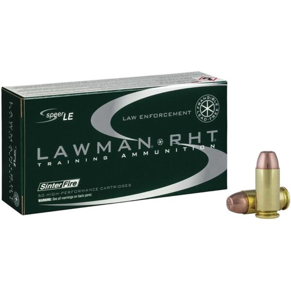 https3A2F2Fmedia.chattanoogashooting.com2Fimages2Fproduct2FCC533752FCC53375-1 CCI Speer Lawman Handgun Ammunition .40 S&W 125 gr RHT Frangible 900 fps 50/ct