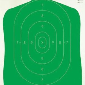 Champion LE Targets Paper Silhouette Target – 24″ X 45″ Green 100/Pack