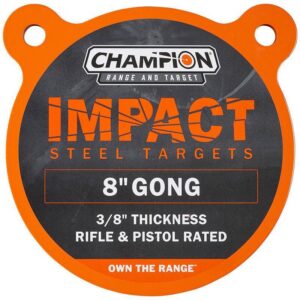Champion Impact Steel Gong Target 8″ Round