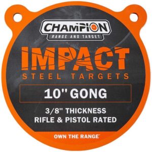 Champion Impact Steel Gong Target 10″ Round