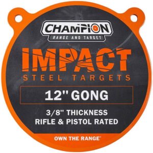 Champion Impact Steel Gong Target 12″ Round