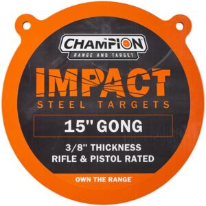 Champion Impact Steel Gong Target 15″ Round