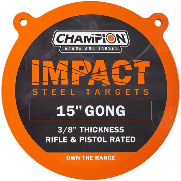 Champion Impact Steel Gong Target 15″ Round