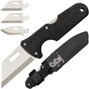 Cold Steel Click-N-Cut Exchangeable Blade Knife Black BDS – 2-1/2″ Blade Satin