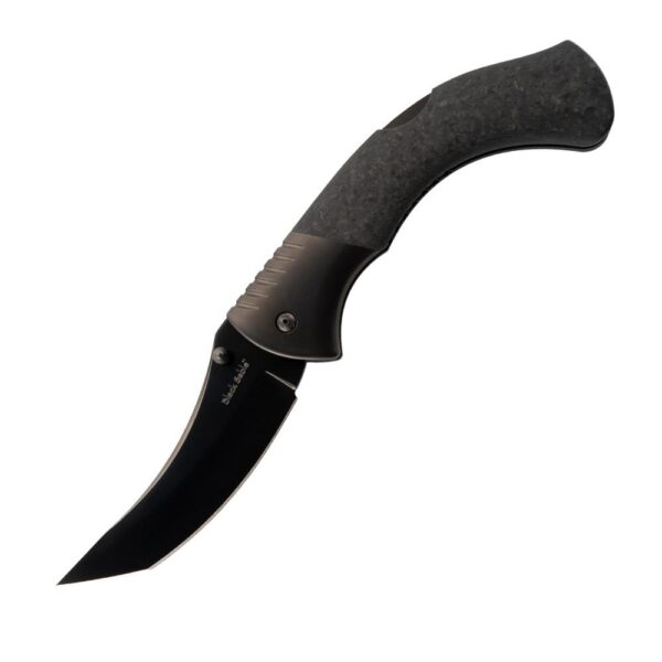 https3A2F2Fmedia.chattanoogashooting.com2Fimages2Fproduct2FCOCSFL42BS2FCOCSFL42BS-1 Cold Steel Black Sable XHP Folding Knife 4-1/5″ Tanto Blade Black