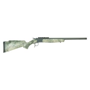 CVA Scout V2 TD Rifle .44 Rem Mag Single Shot 22″ Threaded Gray Barrel Realtrees Rockslide Stock