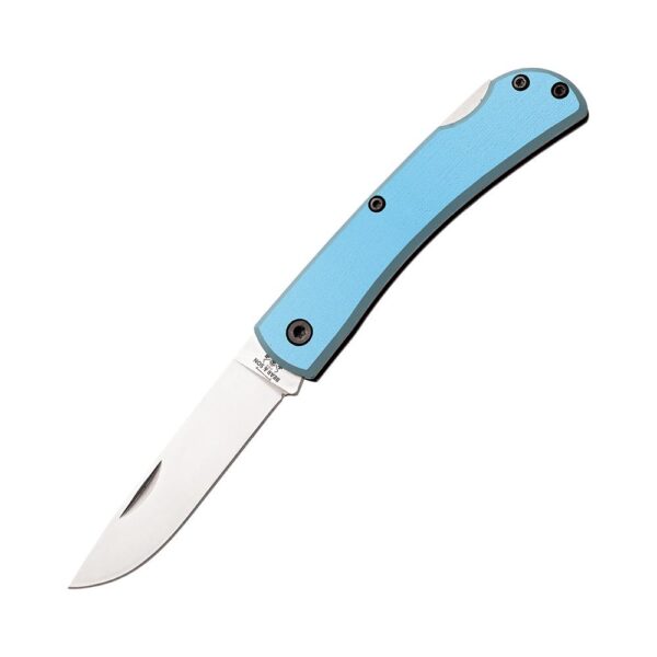 https3A2F2Fmedia.chattanoogashooting.com2Fimages2Fproduct2FCW137LBL2FCW137LBL-1 Bear & Son Locking Farmhand Folding Knife 2-3/4″ Drop Point Blade Blue with Clip