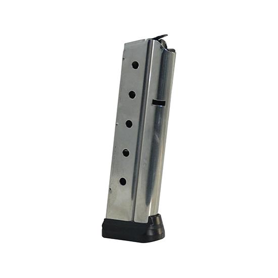 https3A2F2Fmedia.chattanoogashooting.com2Fimages2Fproduct2FCXSP300733RP2FCXSP300733RP-1 Colt 1911 Gov’t/Commander Handgun Magazine Stainless with Base Pad 9mm Luger 10/rd