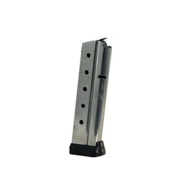 https3A2F2Fmedia.chattanoogashooting.com2Fimages2Fproduct2FCXSP300808RP2FCXSP300808RP-1 Colt 1911 Combat Officer Handgun Magazine with Bumper Pad 9mm Luger 10/rd