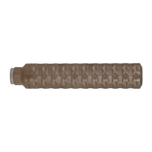 https3A2F2Fmedia.chattanoogashooting.com2Fimages2Fproduct2FDBS22IFDE2FDBS22IFDE-1 Diamondback Ventra 22 Cal Direct Thread Suppressor 5.7×28 1.125″ Dia Inconel FDE
