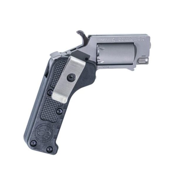 https3A2F2Fmedia.chattanoogashooting.com2Fimages2Fproduct2FDFSWITCHGUNLRBC2FDFSWITCHGUNCOMBOBC3 Switch Gun Stainless Steel with Belt Clip Handgun .22 LR 5rd Capacity .75″ Barrel Polymer Grip Belt Clip