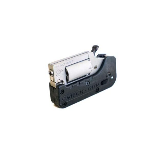 https3A2F2Fmedia.chattanoogashooting.com2Fimages2Fproduct2FDFSwitchgun2FDFSwitchgun25 Standard Manufacturing Switch-Gun Single Action Folding Revolver .22 WMR 5rd Capacity 0.75″ Barrel