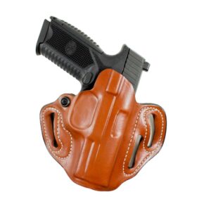 DeSantis #002 Speed Scabbard OWB Holster for Colt 1911 4-4.25″ Tan RH