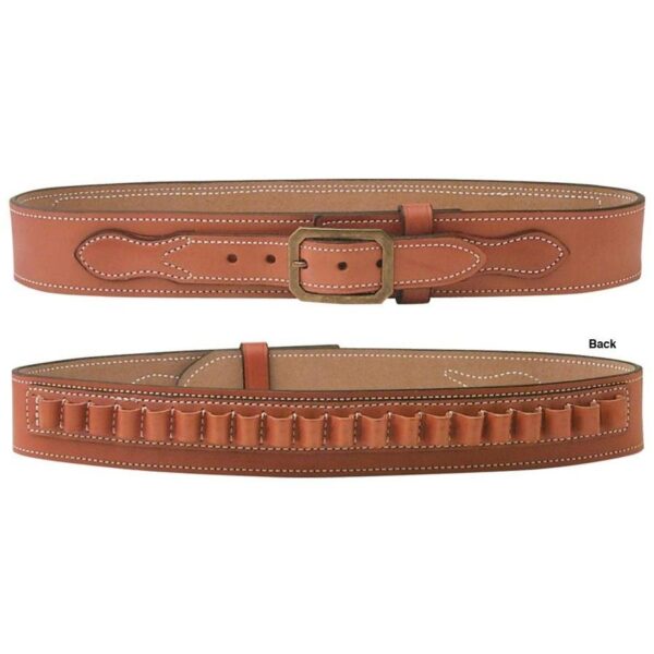 https3A2F2Fmedia.chattanoogashooting.com2Fimages2Fproduct2FDIB37TL42PP2FDIB37BL50PP_3 DeSantis Desperado Gun Belt .45 Cal 2.25″ Tan Size 42