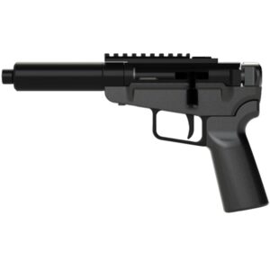 Dark Mountain Arms Stowaway Handgun 5.7×28 Single Shot 5″ 1/2×28 Threaded Barrel Black with Brace Adapter