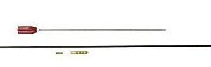 J. Dewey 2-Piece Cleaning Rod .50 cal Nylon Coated – Male Thread 12-28