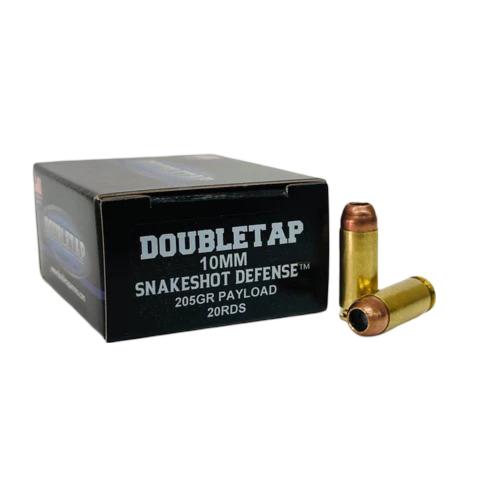 https3A2F2Fmedia.chattanoogashooting.com2Fimages2Fproduct2FDT10MMSS202FDT10MMSS201 Double Tap DT SnakeShot Defense Ammunition 10mm Auto 135gr+#9 JHP 20/ct