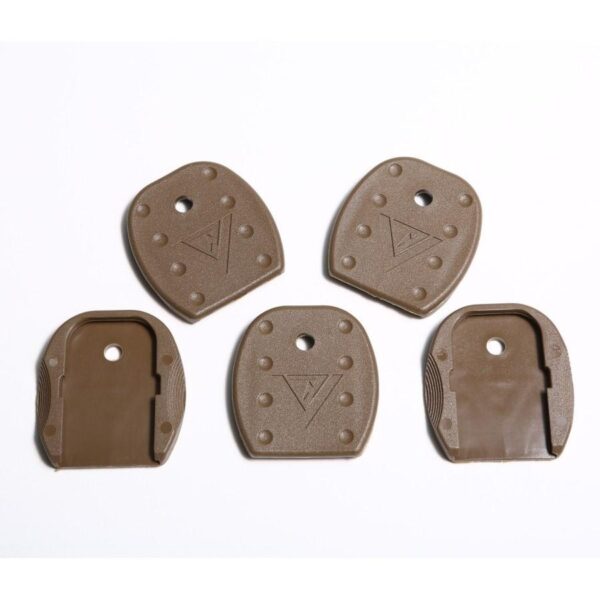 https3A2F2Fmedia.chattanoogashooting.com2Fimages2Fproduct2FDWVTMFP001BN2FDWVTMFP001BN_1 TangoDown Vickers Tactical Magazine Floor Plates for Glock 5pk Tan