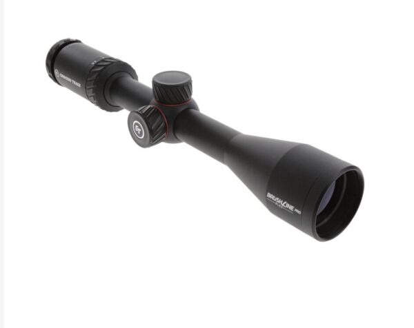 https3A2F2Fmedia.chattanoogashooting.com2Fimages2Fproduct2FEJ1013802FEJ101380 Crimson Trace Brushline Pro Rifle Scope – 2.5-10x42mm 1″ SFP Plex Non-llum