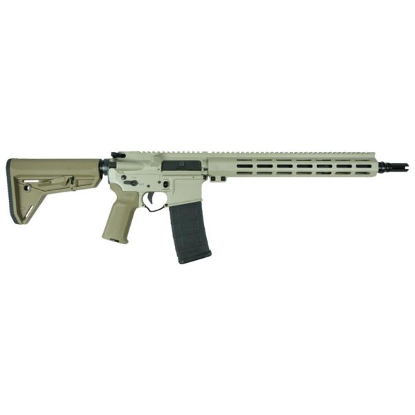 https3A2F2Fmedia.chattanoogashooting.com2Fimages2Fproduct2FELRI2372FELRI237-1 APF Volunteer “Sand Cerakote” Rifle 5.56mm 30rd Magazine 14.5″ Pinned and Welded Barrel
