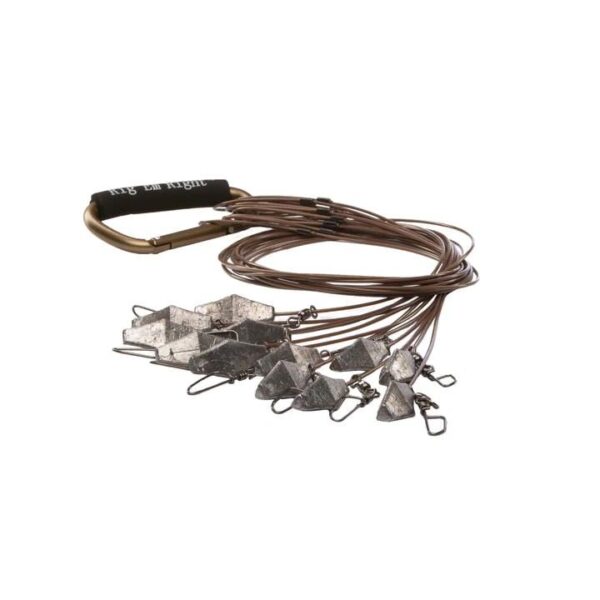 Rig ‘Em Right Xtreme Coated Cable Decoy Anchors 54″ 6oz 12/ct