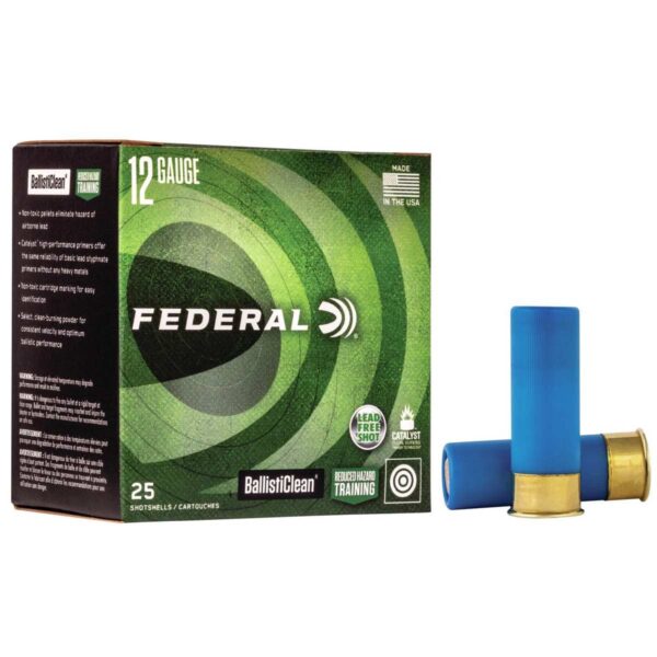 https3A2F2Fmedia.chattanoogashooting.com2Fimages2Fproduct2FFABC127RS2FFABC127RS_1 Federal Ballisticlean Shotshells 12 ga 2-3/4″ 1500 fps Slug 25/ct