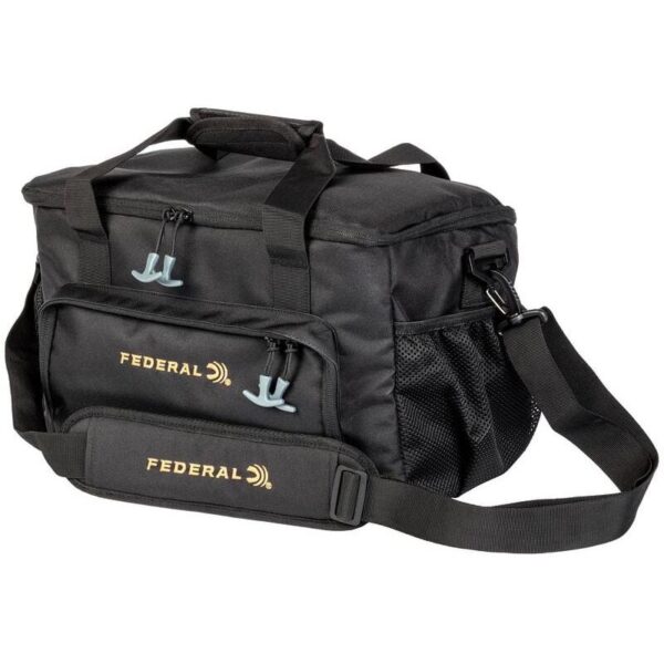 https3A2F2Fmedia.chattanoogashooting.com2Fimages2Fproduct2FFAFTGRP2FFAFTGRP4 Federal Top Gun Range Bag – Black 16″x9″x9.5″