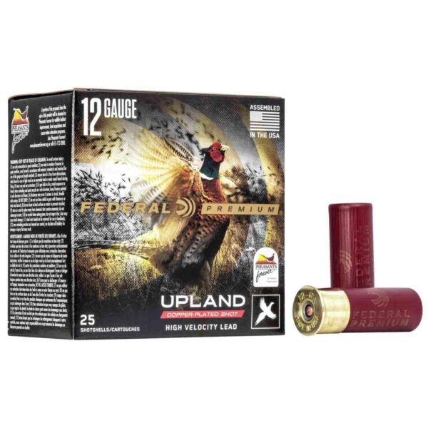 https3A2F2Fmedia.chattanoogashooting.com2Fimages2Fproduct2FFAPF15452FFAPF1545_1 Federal Premium Wing-Shok Pheasants Forever High Velocity – 12ga 2-3/4″ 1-1/4oz. #5-Shot 25/Box