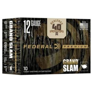 Federal Grand Slam Realtree 40th Anniversary Shotshells 12ga 3″ 1-3/4oz 1200 fps #5 10/ct