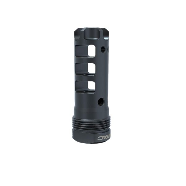 https3A2F2Fmedia.chattanoogashooting.com2Fimages2Fproduct2FFCDGN9MMBPBL2FFCDGN9MMBPBL-1 Lantac Plan B Full Length Dragon Muzzle Brake 9mm Luger 2.6″ 1/2×28