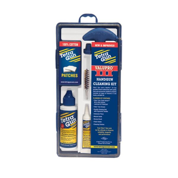 https3A2F2Fmedia.chattanoogashooting.com2Fimages2Fproduct2FFD715I2FFD7-1_1 Tetra ValuPro III Gun Cleaning Kit .357/.38/9mm Handgun