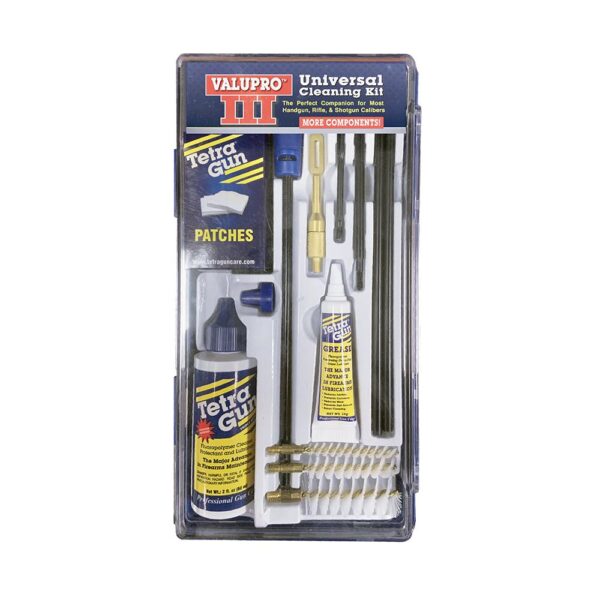 https3A2F2Fmedia.chattanoogashooting.com2Fimages2Fproduct2FFD758I2FFD758I-1 Tetra ValuPro III Gun Cleaning Kit Universal Rifle/Handgun/Shotgun