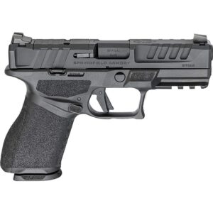 Springfield Armory Echelon 4.0C Handgun 9mm Luger 15rd (1) & 18rd (1) Magazines 4″ Barrel Black 3-Dot Tritium