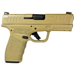Springfield “FDE” Hellcat Pro Handgun 9mm Luger 15rd Magazines(2) 3.7″ Barrel