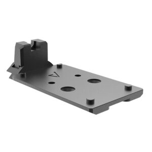 https3A2F2Fmedia.chattanoogashooting.com2Fimages2Fproduct2FFKPH5077N509PLTRET2FFKPH5077N509PLTRET Springfield Armory Agency Optic System Mounting Plate 1911 DS for Holosun 509 Black