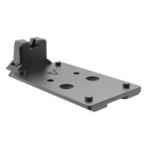 https3A2F2Fmedia.chattanoogashooting.com2Fimages2Fproduct2FFKPH5077NDRAGPLTRET2FFKPH5077NDRAGPLTRET Springfield Armory Agency Optic System Mounting Plate 1911 DS for Hex Dragonfly Black