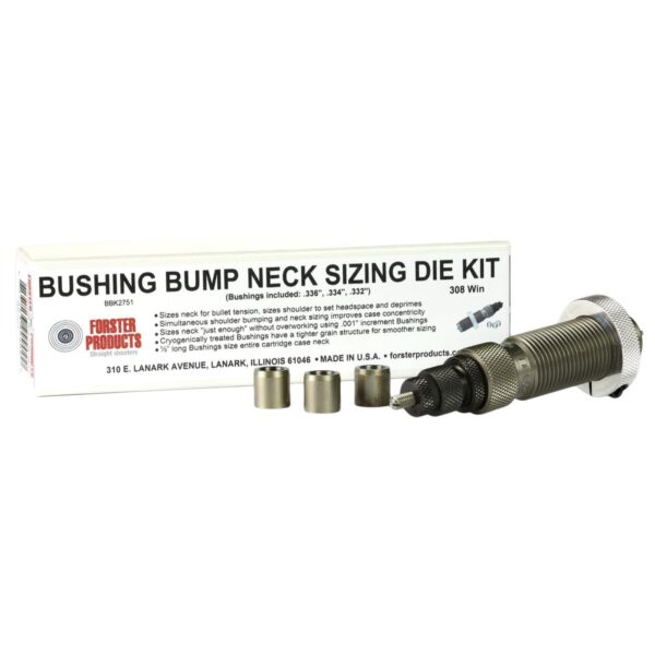 Forster Bushing Bump Kit 6×47 LAPUA