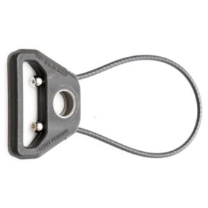 Blue Force Gear Molded Universal Wire Loop Sling Attachment Push Button 2.75″ Black