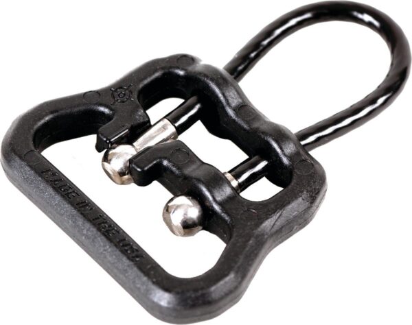 ULOOP FOR 1INCH SLINGS AND SMALLER BLACK