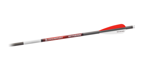 Bloodsport Witness Crossbow Bolt 22″ 300 Spine 6/pk