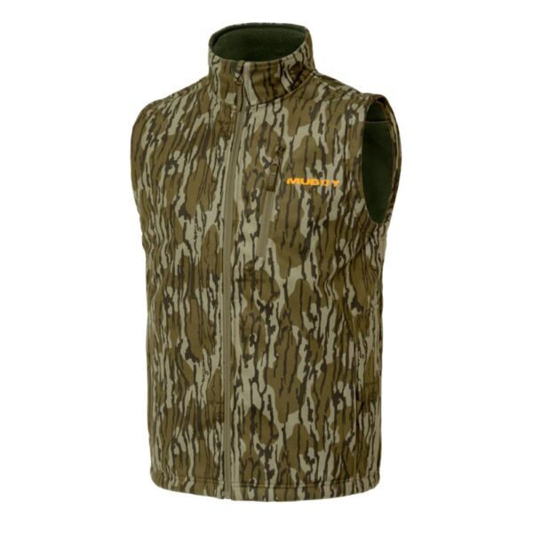 https3A2F2Fmedia.chattanoogashooting.com2Fimages2Fproduct2FGMMUDWDPVESTMOB2X2FGMMUDWDPVESTMOB-1 Muddy TRX Softshell Vest Mossy Oak Bottomland 2XL
