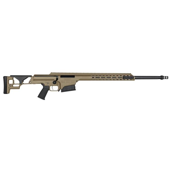 https3A2F2Fmedia.chattanoogashooting.com2Fimages2Fproduct2FGX185152FGX18515 Barrett SMR MRAD Fixed Stock Rifle .308 Win 10rd Magazine(1) 24′ Fluted Barrel FDE Finish