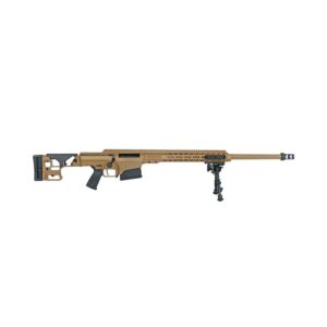 Barrett MK 22 Sniper Rifle .300 Norma Mag 10rd Magazines(2) 26″ Fluted Barrel Coyote Brown Finish