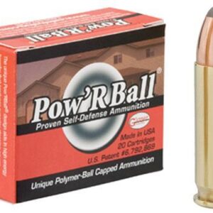 Glaser Pow’RBall Handgun Ammunition  .38 Spl (+P) 100 gr JHP 1150 fps 20/box