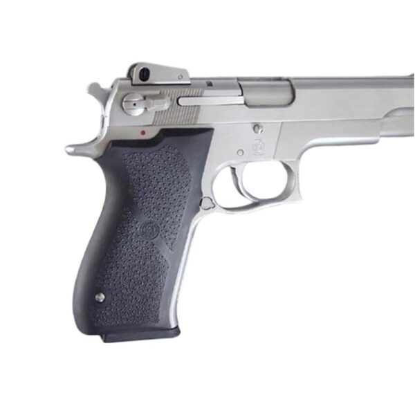 https3A2F2Fmedia.chattanoogashooting.com2Fimages2Fproduct2FHA060102FHA06010-1 Hogue S&W 1006/4506 Rubber Grips 10mm and .45 Caliber – Rubber