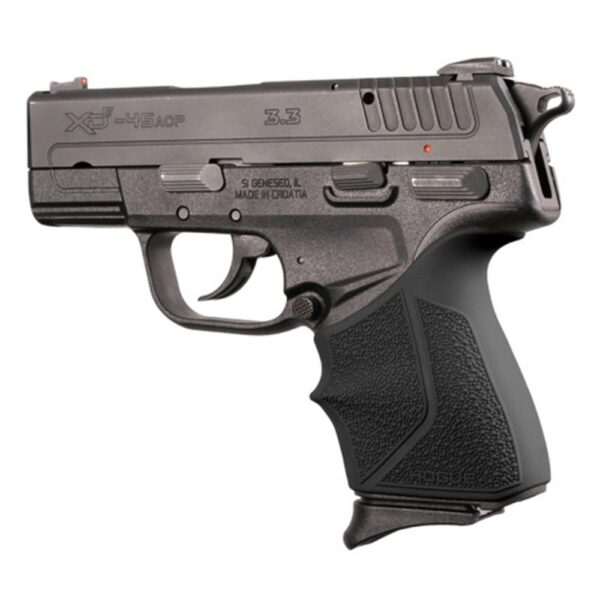 https3A2F2Fmedia.chattanoogashooting.com2Fimages2Fproduct2FHA173102FHA17310-1 Hogue Handall Beavertail Grip Sleeve for Springfield XD-E 9/45 Black