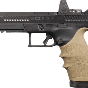 Hogue HandAll Beavertail Grip Sleeve CZ P-10 Full Size 9mm – FDE