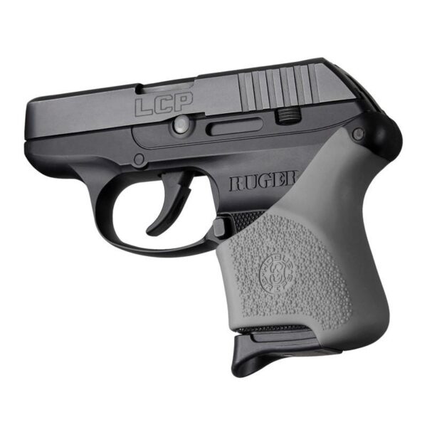 https3A2F2Fmedia.chattanoogashooting.com2Fimages2Fproduct2FHA181022FHA18102-1 Hogue HandAll Hybrid Handgun Grip Sleeve for Ruger LCP Slate Grey